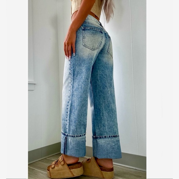 Myosotis High Rise Cuffed Jeans - Picture 9 of 16
